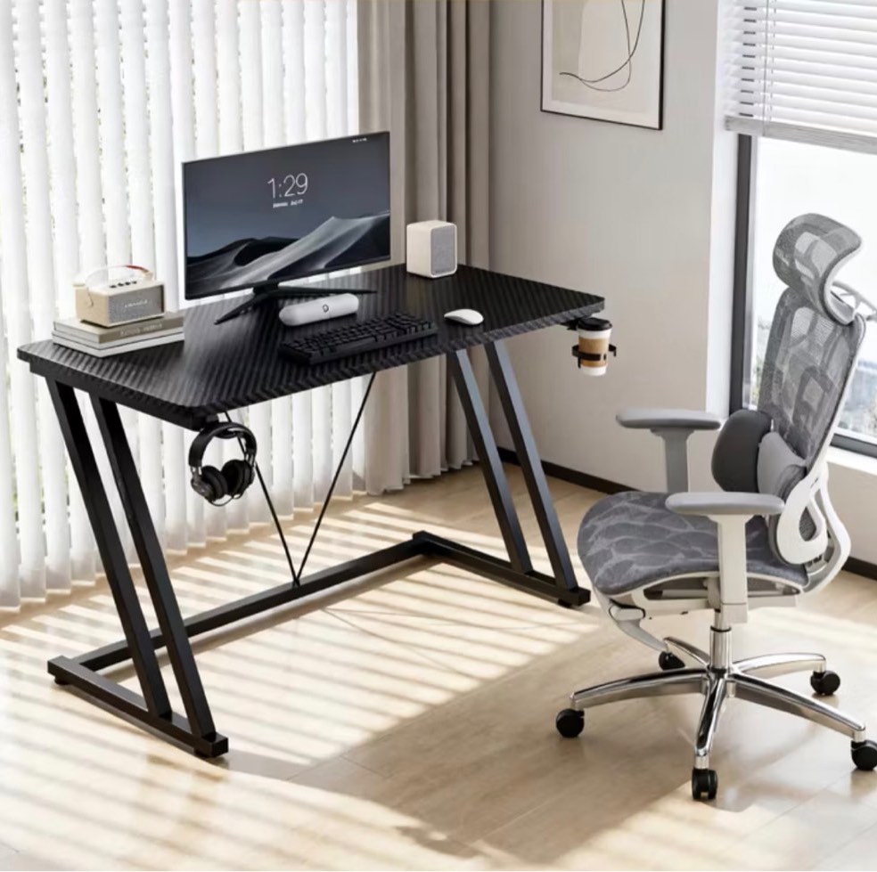 Gaming Desk Carbon Fiber Table | Computer Study Table | Office Work ...