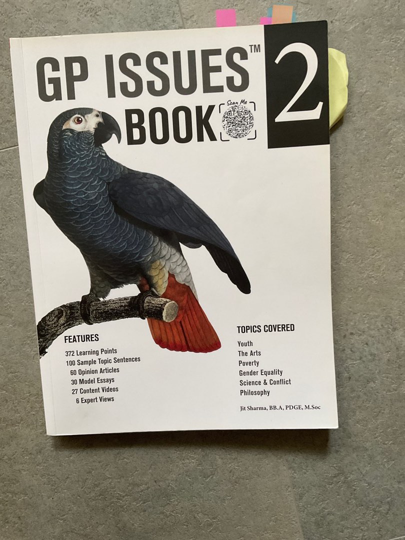 GP ISSUES BOOK 2 GENERAL PAPER A LEVEL TEXTBOOK NOTES, Hobbies & Toys ...