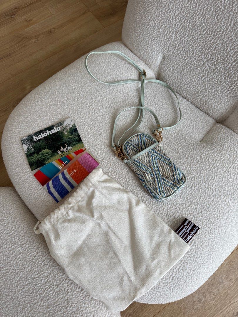 halohalo cellphone bag in blue (Category: Cross-body Bags) located in San Fernando. Submitted by endtrends (Listing ID 1414251009, Image 2). Description: halohalo cellphone bag in blue Brand new never used only kept! .