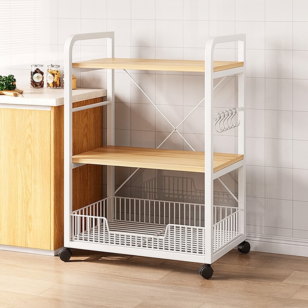 Kitchen Storage Trolley Rack | Home Interior Utility Cart | Living Room ...
