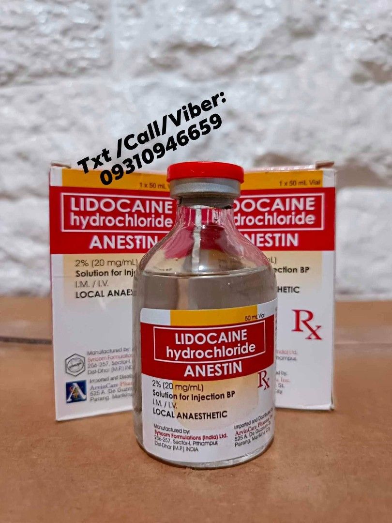Lidocaine anestin (Category: Medical Supplies & Tools) located in Manila. Submitted by rheatapdas75609 (Listing ID 1414425522, Image 1). Description: #forinjection brandnew.