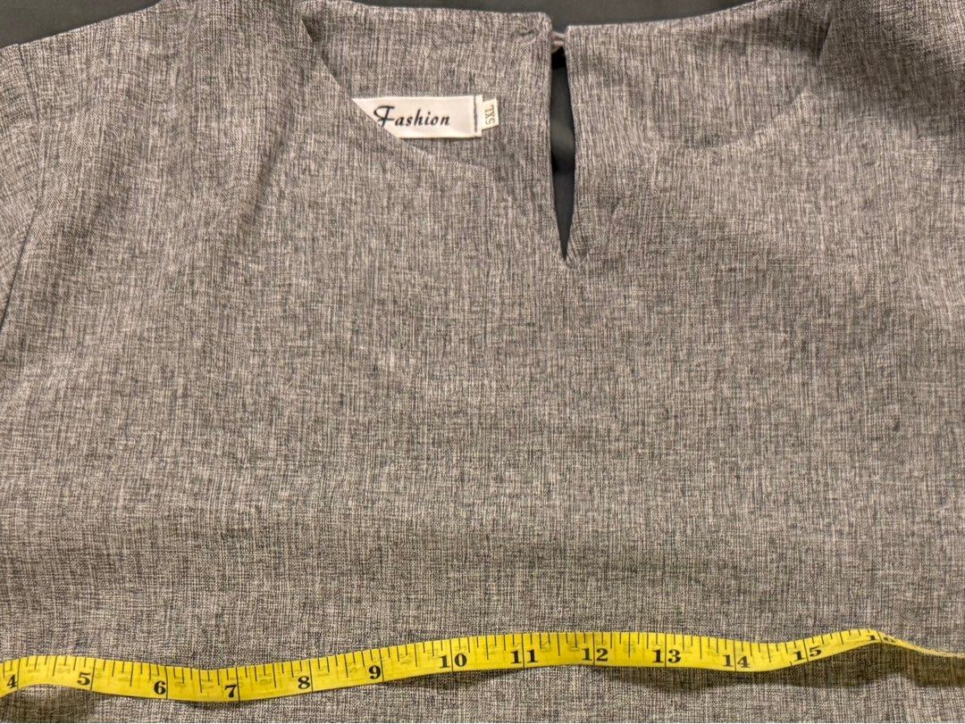 Linen blend coordinates (Category: Sets or Coordinates) located in Quezon City. Submitted by therealtigermom (Listing ID 1414262258, Image 2). Description: Linen-blend coordinates. Fits large to XL frames. Garterized shorts which stretches from 30 inches to 40 inches. Oversized top. RFS-too big.