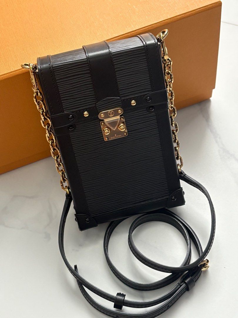 Lv Epi Trunk Black (Category: Luxury Bags & Wallets) located in Quezon City. Submitted by luxuryamethystph (Listing ID 1414318717, Image 2). Description: with strap .