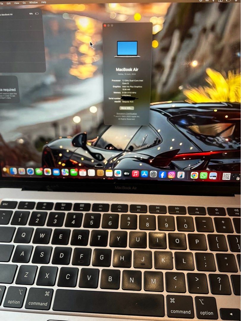 MacBook Air 2020 - Intel Core i3