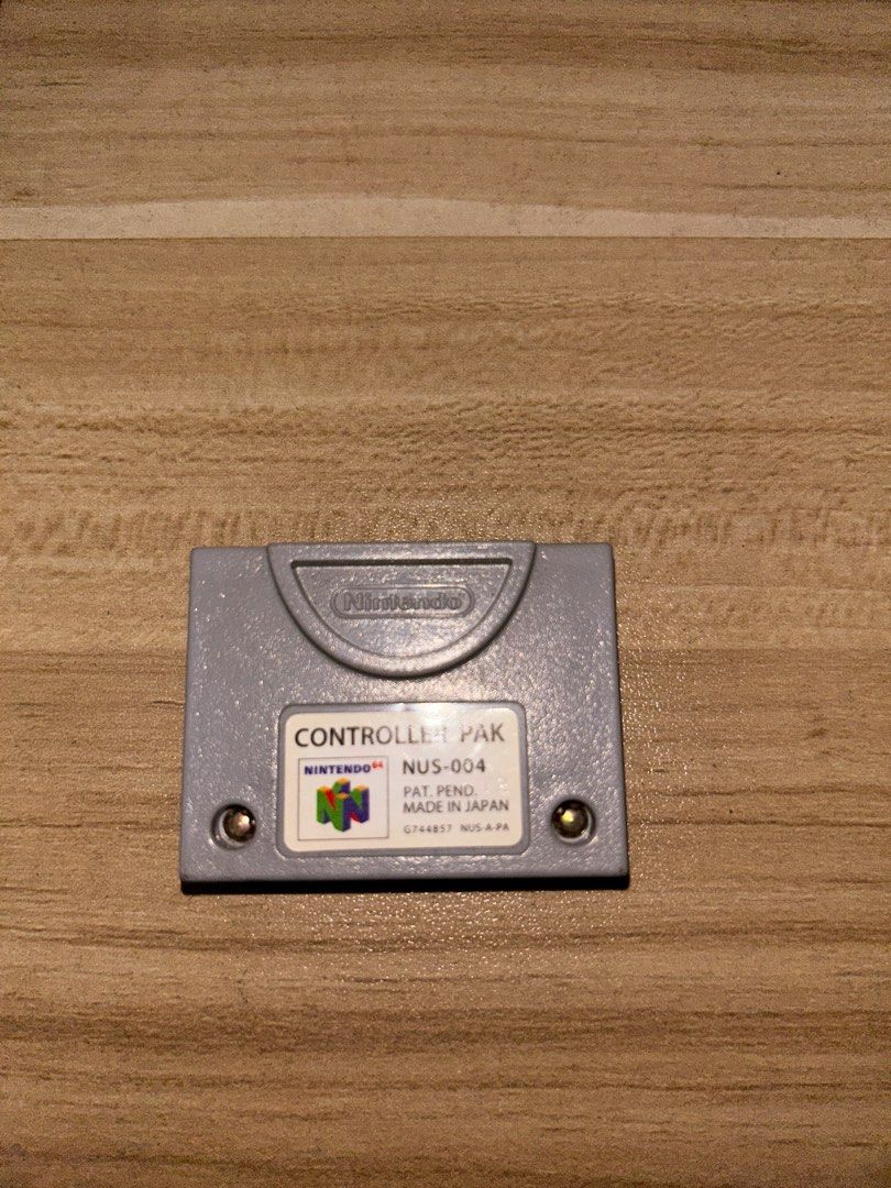 Nintendo 64 Controller Pak (Category: Controllers) located in Binalonan. Submitted by roncabacang (Listing ID 1414300053, Image 2). Description: - Nintendo 64 Controller Pak - Memory card for the Nintendo 64 Tested and working. Meetups: Savemore Binalonan (Pangasinan) Shipping: via JnT or LBC CoP Payment: Gcash.