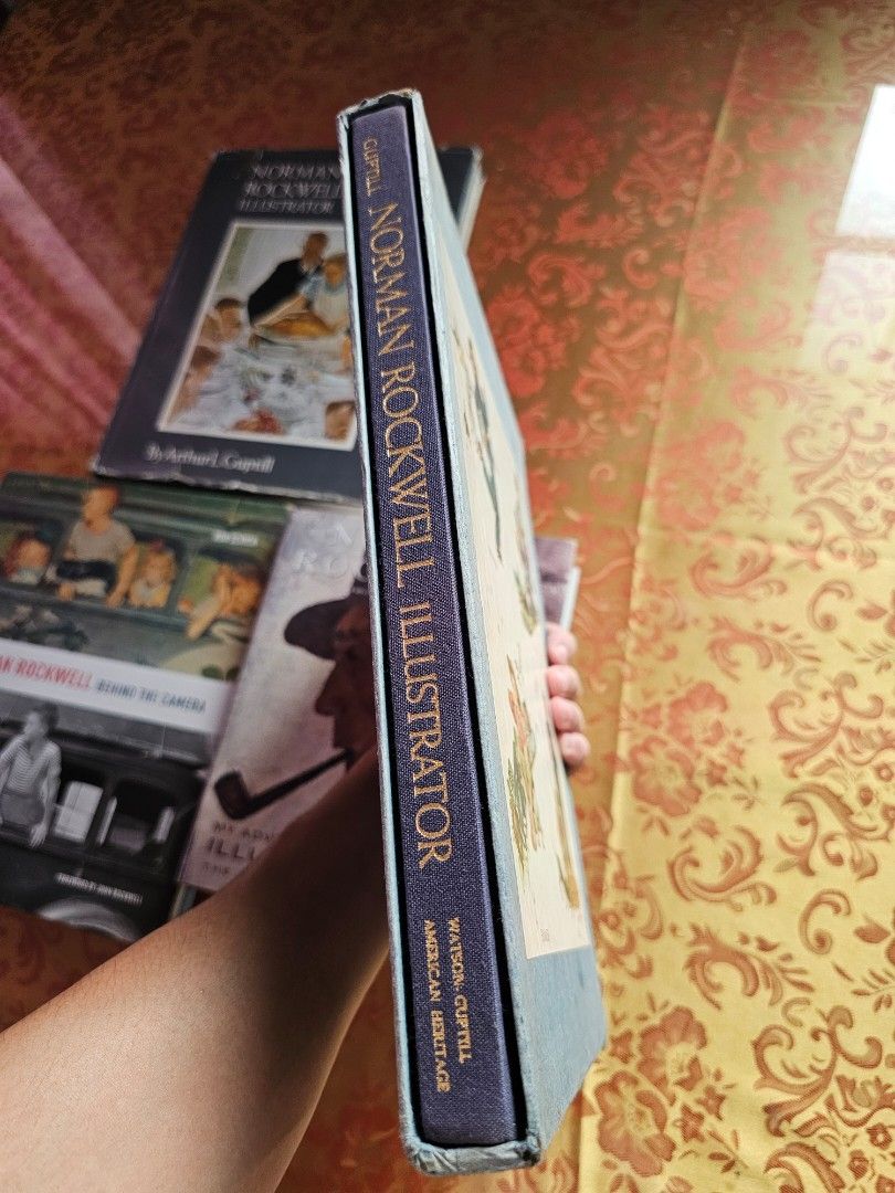Norman Rockwell Illustrator Books (Hardcovers) (Category: Storybooks) located in Manila. Submitted by navrinn (Listing ID 1414333331, Image 2). Description: SOLD AS SET - 4k MOP - GCASH MOD - J&T or LALAMOVE.