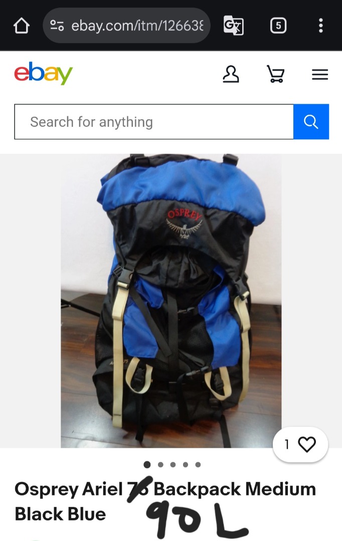 osprey 65 litre backpack Osprey Women's Renn 65L Backpack