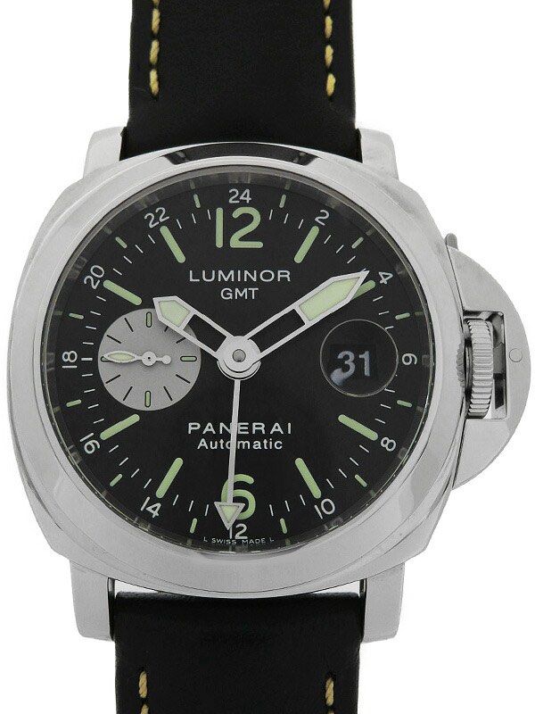 Panerai Luminor GMT 44mm PAM00088 E 2002 Men's Automatic (Category: Men's Watches) located in Las Pinas. Submitted by daisuki_japan_luxury_by_reiko (Listing ID 1414348459, Image 1). Description: Name: Luminor GMT 44mm Model Number: PAM00088 (OP6554) Year: E-number, manufactured in 2002 Type: Men's Color: Black Type: Automatic Daily Accuracy (Laid Flat): -3 seconds (Varies depending on usage) Material: Stainless Steel (including genuine buckle) / 