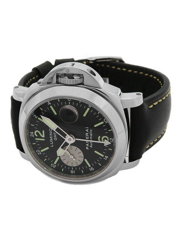 Panerai Luminor GMT 44mm PAM00088 E 2002 Men's Automatic (Category: Men's Watches) located in Las Pinas. Submitted by daisuki_japan_luxury_by_reiko (Listing ID 1414348459, Image 2). Description: Name: Luminor GMT 44mm Model Number: PAM00088 (OP6554) Year: E-number, manufactured in 2002 Type: Men's Color: Black Type: Automatic Daily Accuracy (Laid Flat): -3 seconds (Varies depending on usage) Material: Stainless Steel (including genuine buckle) / 