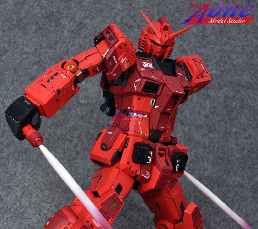 FULL SUM ORDER Runner Sprayed prepainted DABAN Casval's/Char's Colour Alternate RX 78-2 PGU 1/60 Model Kit (Category: Gundam Model Kits) located in Singapore. Submitted by josiahthelam (Listing ID 1414437519, Image 3). Description: 3RD PARTY NOT BANDAI. See pictures for effect of studio painted and processed runners once assembled. Custom product which is very labor and material intensive so no refunds allowed once payment made to studio to make 