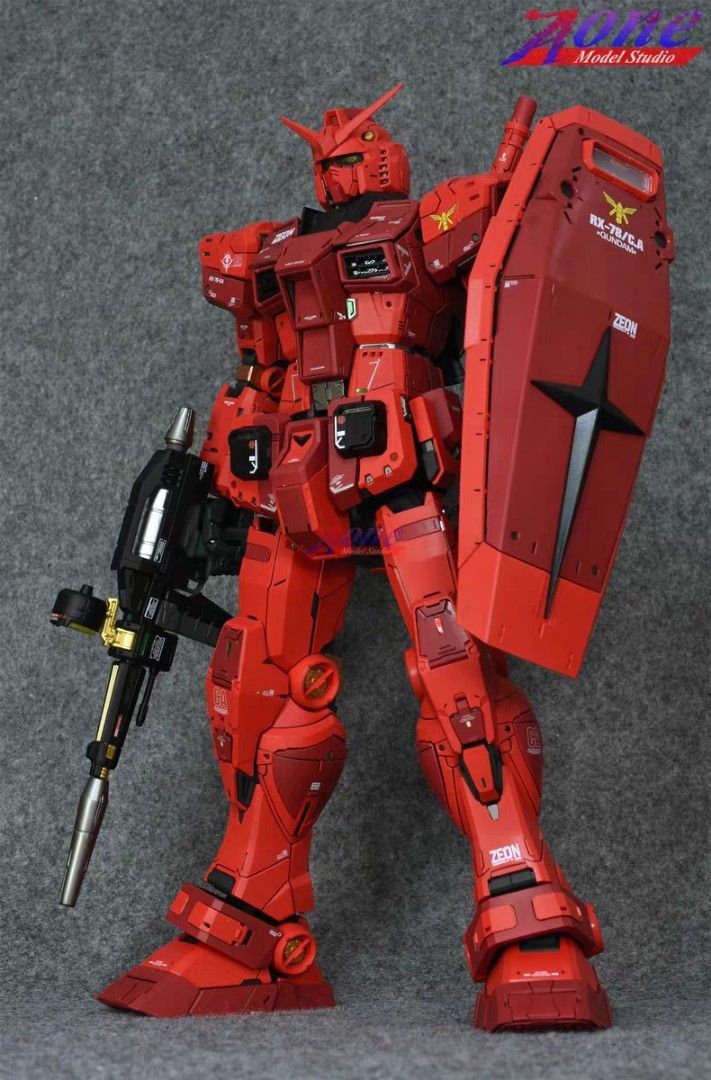 FULL SUM ORDER Runner Sprayed prepainted DABAN Casval's/Char's Colour Alternate RX 78-2 PGU 1/60 Model Kit (Category: Gundam Model Kits) located in Singapore. Submitted by josiahthelam (Listing ID 1414437519, Image 1). Description: 3RD PARTY NOT BANDAI. See pictures for effect of studio painted and processed runners once assembled. Custom product which is very labor and material intensive so no refunds allowed once payment made to studio to make 