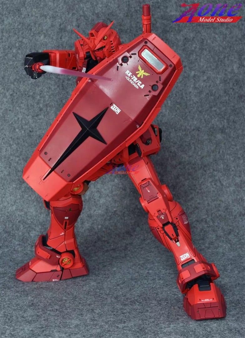 FULL SUM ORDER Runner Sprayed prepainted DABAN Casval's/Char's Colour Alternate RX 78-2 PGU 1/60 Model Kit (Category: Gundam Model Kits) located in Singapore. Submitted by josiahthelam (Listing ID 1414437519, Image 2). Description: 3RD PARTY NOT BANDAI. See pictures for effect of studio painted and processed runners once assembled. Custom product which is very labor and material intensive so no refunds allowed once payment made to studio to make 