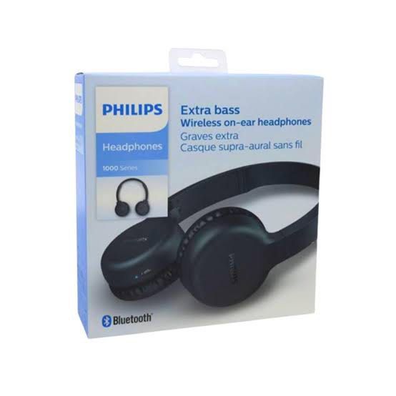 Philips Extra Bass Wireless On-Ear Headphones (Category: Headphones & Headsets) located in Bacoor. Submitted by its_cess (Listing ID 1414326225, Image 1). Description: - Philips Extra Bass wireless on-ear headphones - Bluetooth connectivity - Black color - 1000 series model - Experience extra bass.
