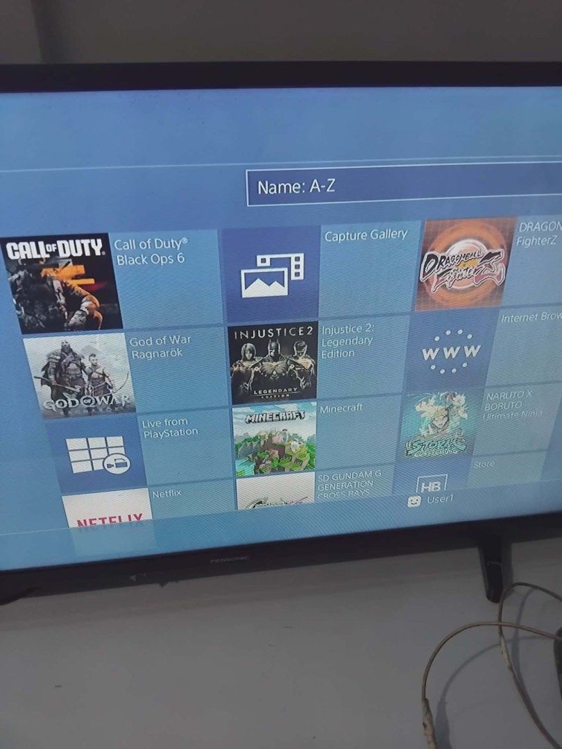 PlayStation 4 PS4 (Category: PlayStation) located in Manila. Submitted by meggyswish (Listing ID 1414365038, Image 2). Description: For sale PS4 1 Original Controller Jailbreak 1tb Full of games ₱11,500 Only.