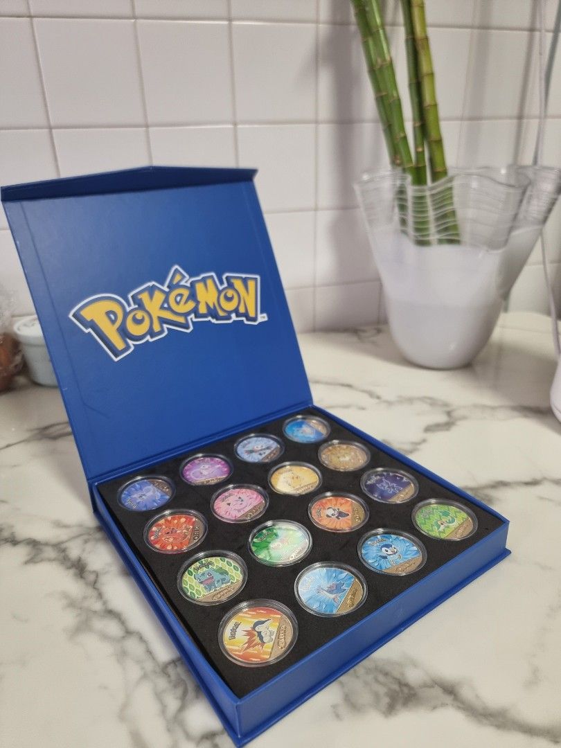 Pokemon Coin Collection Set, Hobbies & Toys, Toys & Games on Carousell