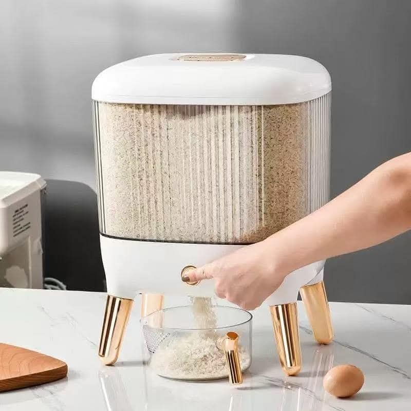 Rice storage 10kg (Category: Storage Boxes & Baskets) located in Manila. Submitted by yzlshop (Listing ID 1414323863, Image 2). Description: .