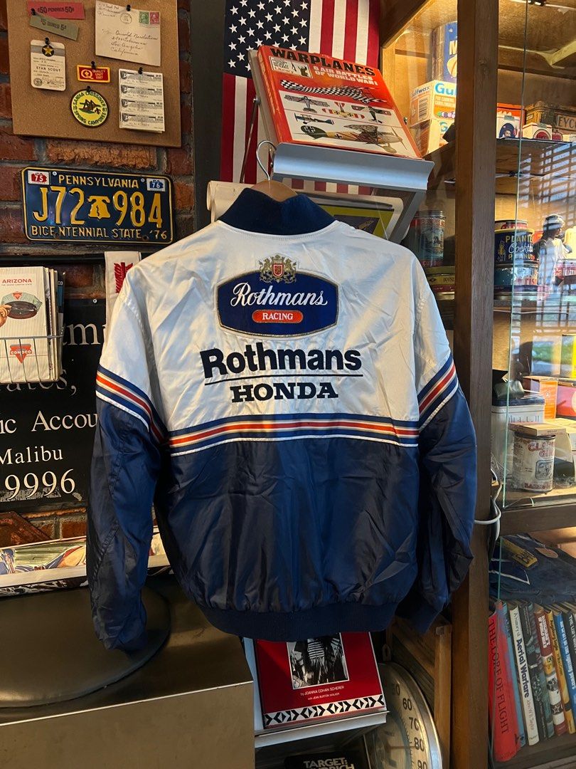Rothmans Rally Jacket Rothmans Honda Racing Jacket, Men's Fashion, Coats, Jackets and ...