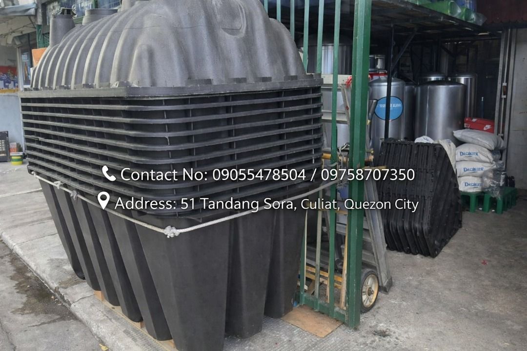 Sanitank Septic Tank 2000 Liters (Category: Construction & Building Materials) located in Quezon City. Submitted by reo_ma (Listing ID 1414298450, Image 2). Description: Sanitank Septic Tank 2000 Liters Also available 1000L and 1500L.