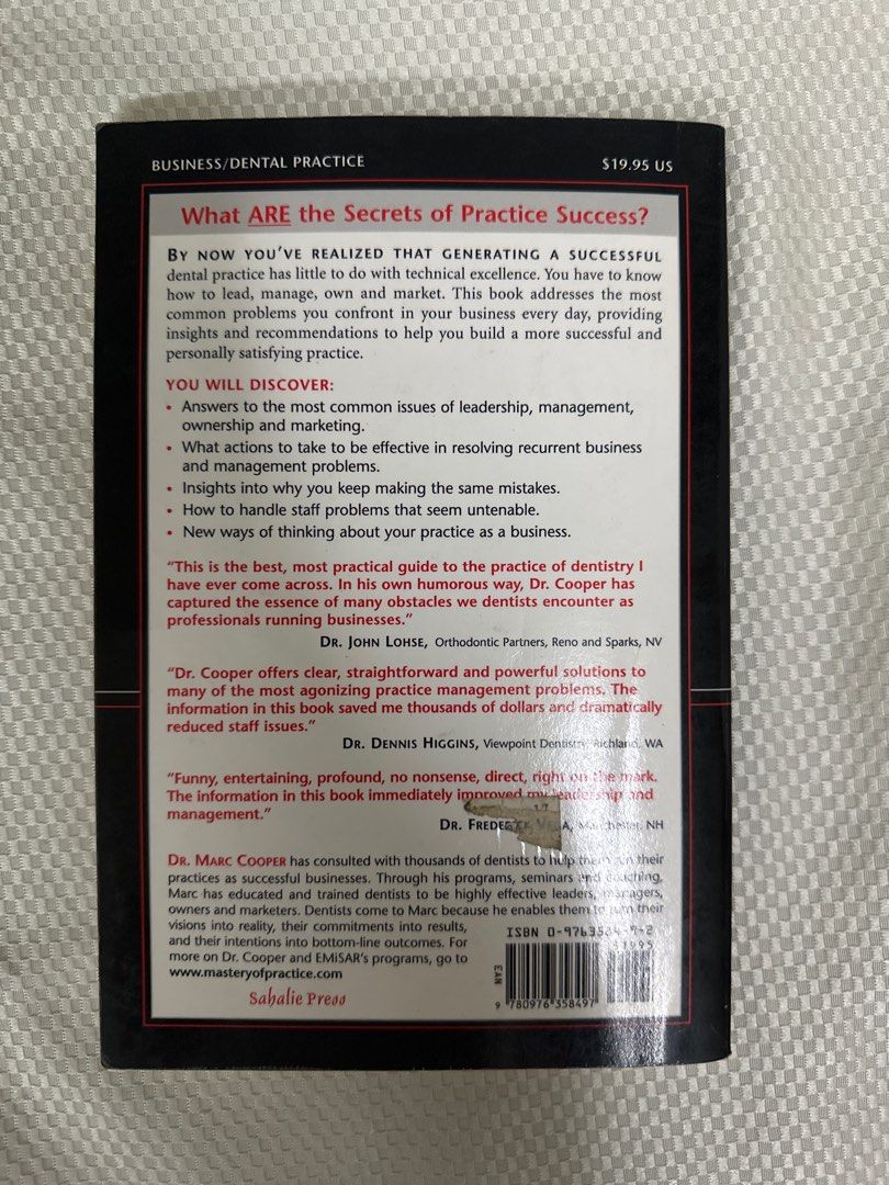 Secrets of Practice Success Book (Category: Assessment Books) located in Quezon City. Submitted by chuunic (Listing ID 1414382998, Image 3). Description: .