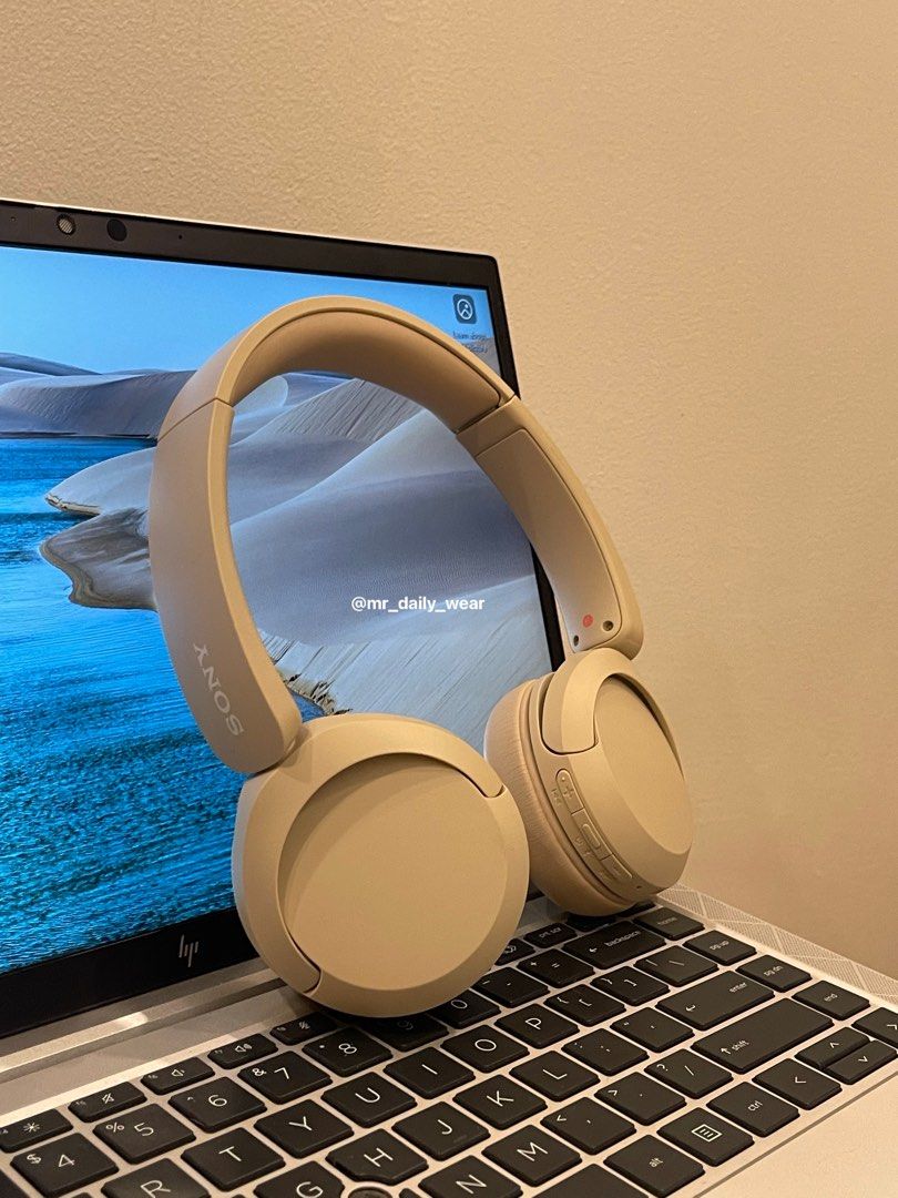 Sony WH-CH520 Wireless Headphones Beige (Category: Headphones & Headsets) located in Quezon City. Submitted by mr_daily_wear (Listing ID 1414386727, Image 1). Description: Sony WH-CH520 Wireless Headphones (Beige) In excellent, like-new condition. Features a sleek and elegant beige finish, delivering clear sound quality, strong bass, and comfortable all-day wear. Ideal for music, calls, and everyday use. • Driver Unit: 30 mm dynamic drivers for r