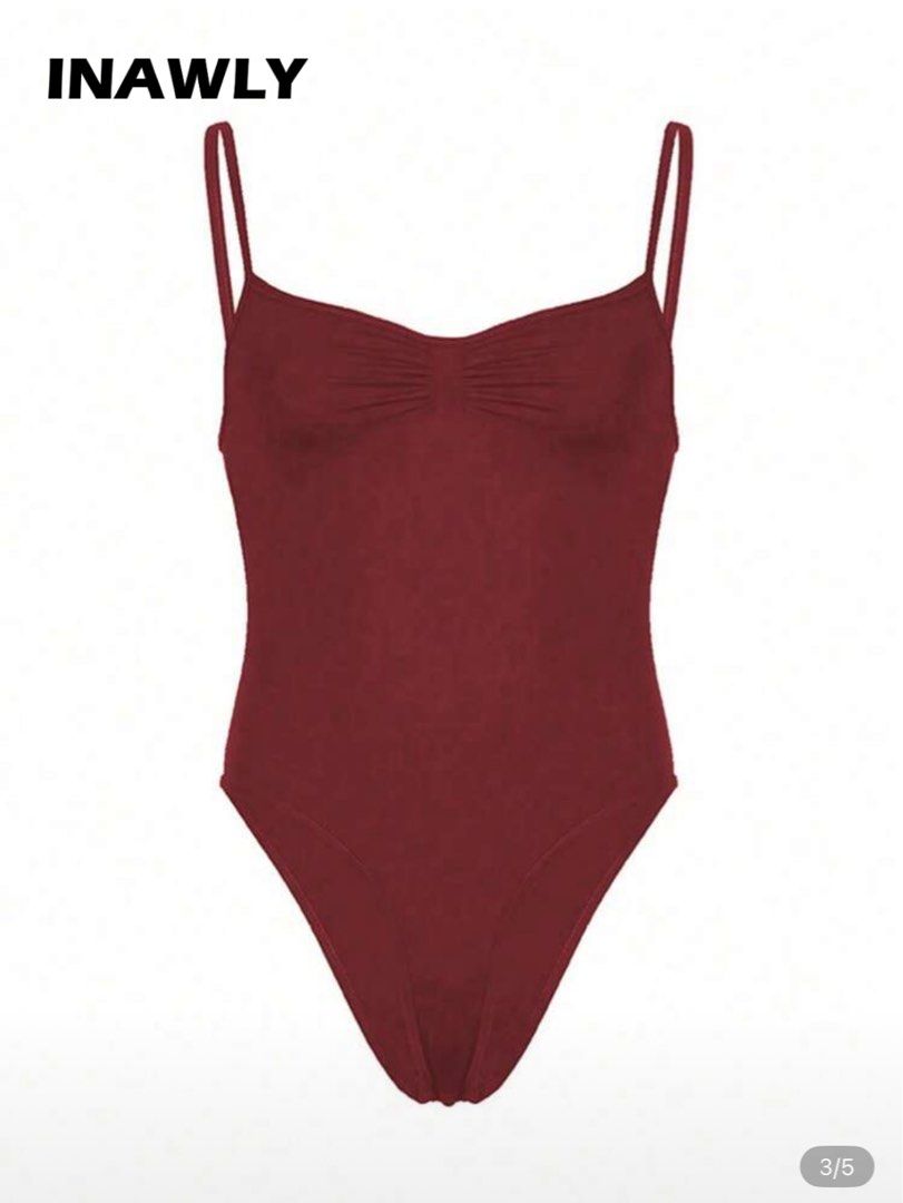 Stretchable Cami Onesie Shein Red Top (Category: Blouses) located in Dasmarinas. Submitted by _beautifulthings_ (Listing ID 1414287222, Image 2). Description: 🌸 shein 🌸 never used 💐 pretty!! 🌸 sexy top.