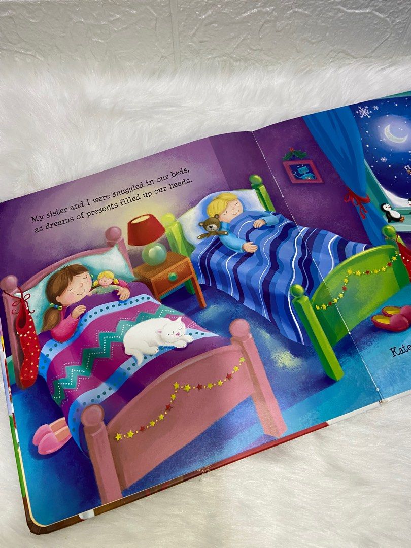 The Night Before Christmas with Snow Globe (Category: Children's Books) located in Caloocan City. Submitted by dmbooknook (Listing ID 1414273962, Image 3). Description: - Very good used condition - Large padded cover,strong pages - Colorful Illustrations 📍 Books are preloved and may have flaws like tears, creases, shelf wear, small writing, tanning, foxing, etc. Please manage your expectations. Happy Reading! 📚🩵 - Children’s books - Toddlers’ 