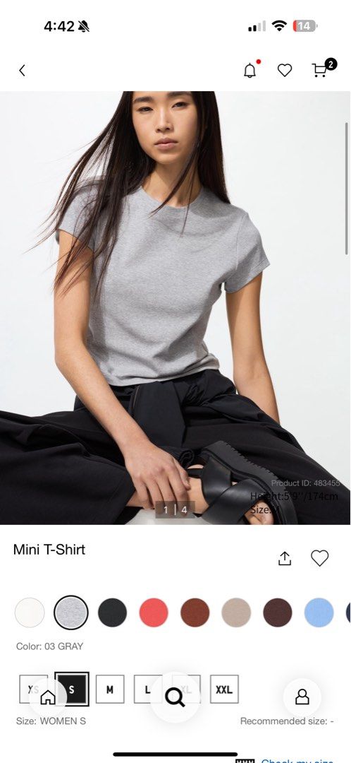 Uniqlo Mini Shirt Gray (Category: Shirts) located in Santa Rosa. Submitted by sochieee (Listing ID 1414336033, Image 1). Description: .
