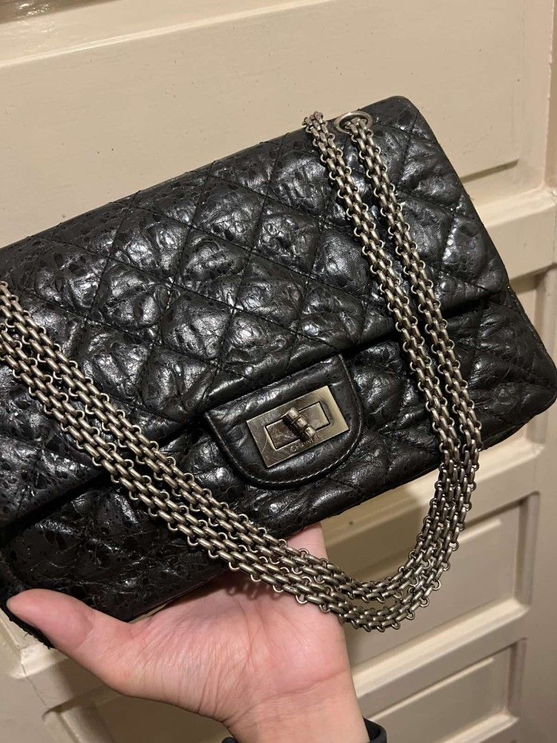 Vintage Chanel Reissue Bag (Category: Cross-body Bags) located in Paranaque City. Submitted by bagbrained88 (Listing ID 1414267464, Image 1). Description: no inclusions see photos for condition thrifted in tokyo flea market vintage.