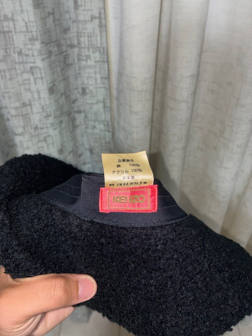 Vintage Kenzo Bucket Hat (Category: Caps & Hats) located in Cabuyao City. Submitted by fffrag (Listing ID 1414397720, Image 3). Description: OSFA.