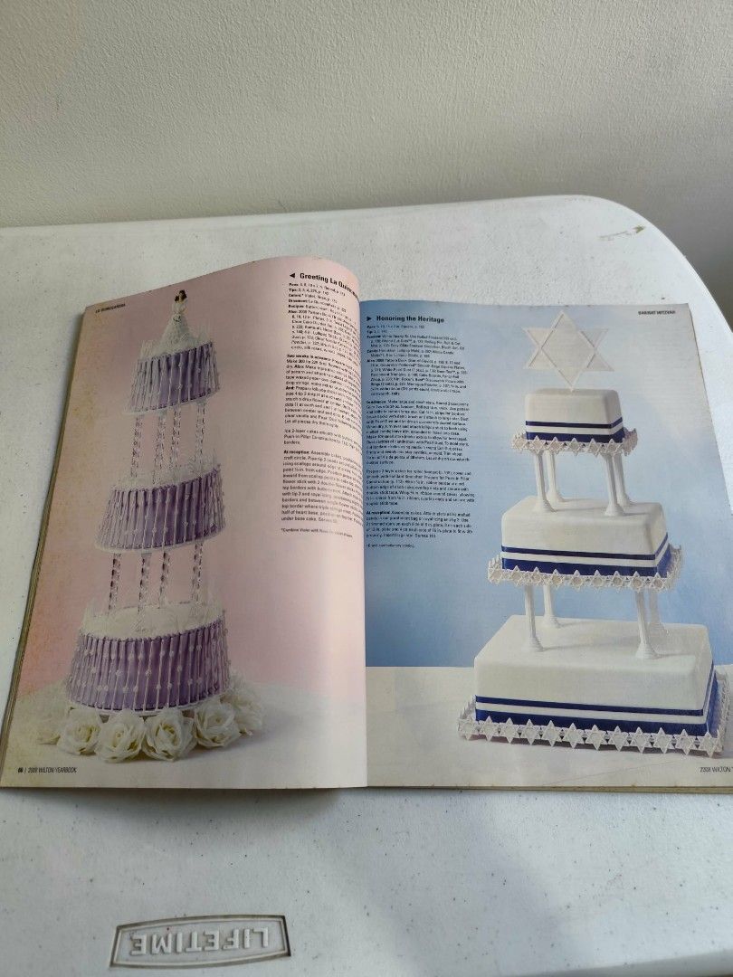 Wilton Cake Decorating Yearbook (Category: Bakeware) located in Quezon City. Submitted by parekoymarekoy (Listing ID 1414329812, Image 3). Description: WILTON CAKE DECORATING SLIGHTLY USED COMPLETE PAGES EXCELLENT CONDITION .