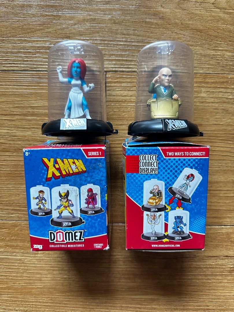 X-Men Domez (Professor X, Mystique) (Category: Figurines & Statues) located in Paranaque City. Submitted by safedolphin.dc2bd2 (Listing ID 1414296132, Image 1). Description: X-Men Domez (Professor X, Mystique) BIB Items sold as is, slightly bad box lang Price: 230 Each | Buy both for 400 PHP *Can send additional photos/video upon request MOP: GCash, BDO MOD: Grab, Lalamove, Flash Express Meetups: SM Bicutan for sure buyers 📝IMPORTANT NOTES: *Str