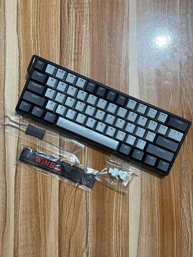Aula Win60HE Pro (Category: Computer Keyboard) located in Manila. Submitted by jairusgabr67207 (Listing ID 1414529327, Image 1). Description: Creamy Sound For Gaming or etc Negotiable Brandnew Can ship lalamove etc.