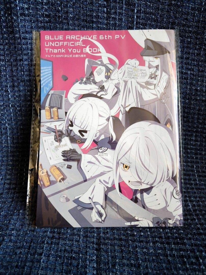 C106 BLUE ARCHIVE 6th PV UNOFFICIAL Thank You BOOK pv團隊感謝同人