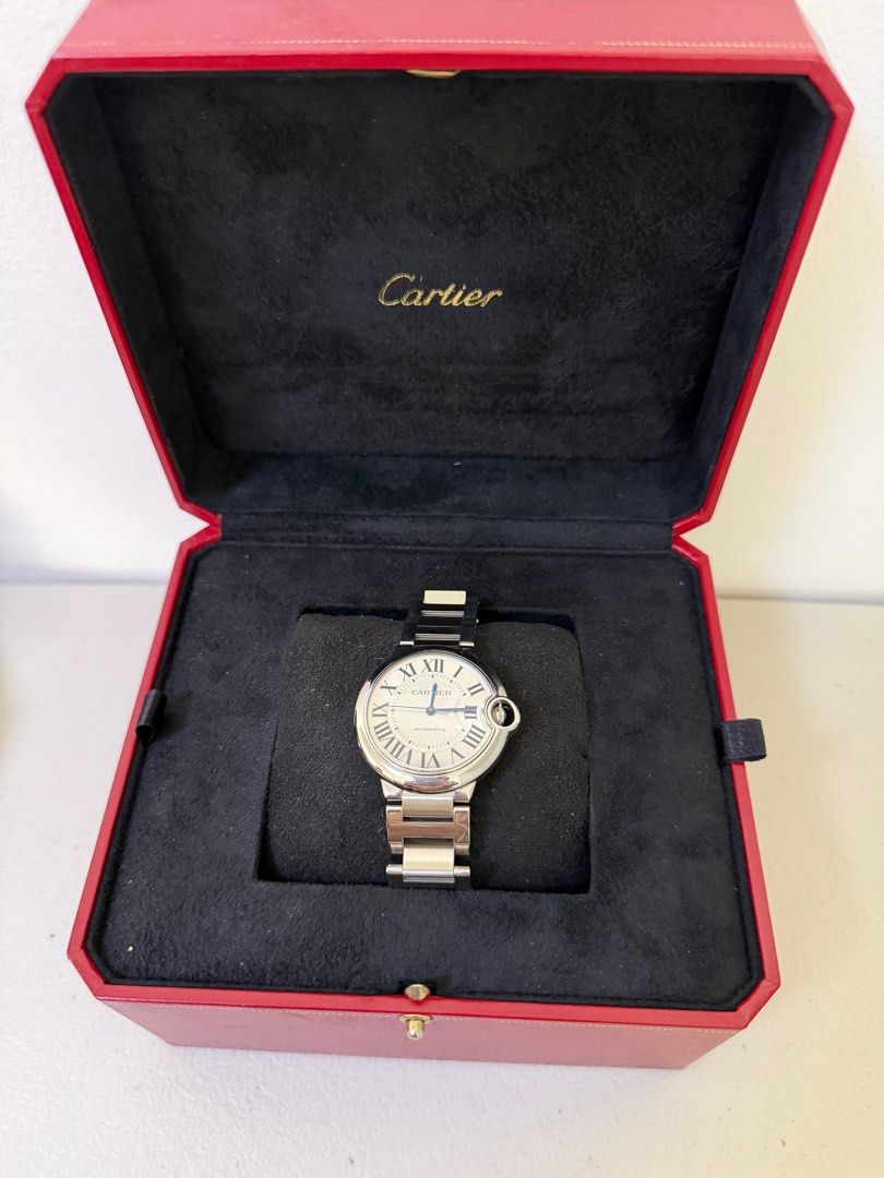 Cartier Ballon Bleu 36mm (Category: Luxury Watches) located in Manila. Submitted by rhyswatchph (Listing ID 1414575225, Image 1). Description: Cartier Ballon 36 Steel 2021 36mm Wsbb0048 Warranty until 2029 Full set San Juan City/New Manila QC On hand Other watches available 280,000.