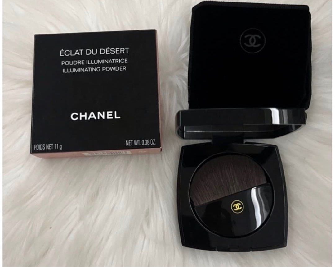 Chanel illuminating powder highlighter (Category: Makeup) located in San Juan City. Submitted by cashfrancefashioncosmetics_ph (Listing ID 1414557216, Image 2). Description: Chanel ‼️ECLAT DU DESERT POUDRE ILLUMINATING POWDER 11g 151.550 2550 EACH AUTHENTIC .
