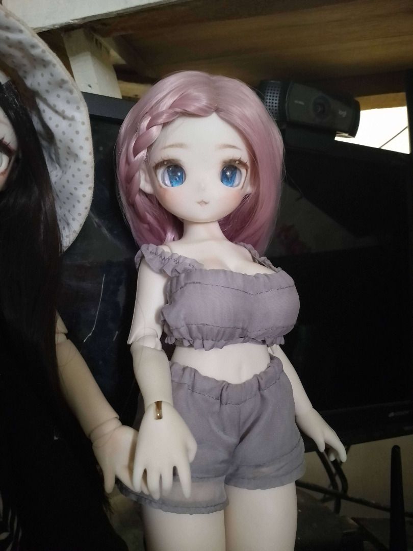 Cheese Lamb Doll / Sheep Doll (1/4 BJD) (Category: Figurines & Statues) located in Cebu City. Submitted by jewelsparkles13 (Listing ID 1413361671, Image 2). Description: - Cheese Lamb Doll / Sheep Doll - 1/4 Ball Jointed Doll - Includes doll body + big chest torso and flat chest torso - Includes free one set of eyes, wig & clothes - Box included -Can remove makeup from watercolor pencil -Negotiable.