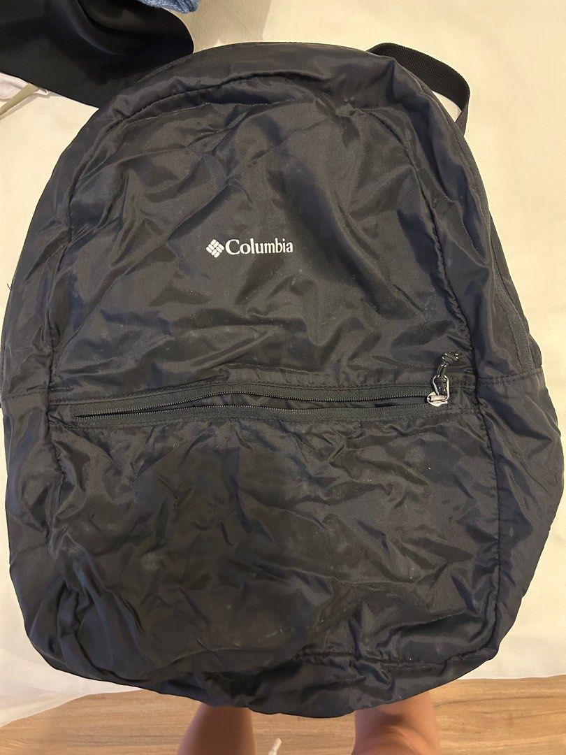 Columbia 21L Packable Backpack (Category: Backpacks) located in Quezon City. Submitted by simplifiedclosetph (Listing ID 1414537206, Image 2). Description: Columbia Packable Backpack in Black 21L, Super Lightweight Can send more photos upon request RFS: Got married, major decluttering as we moved to a new space! :) MOP: Gcash/BDO/BPI Location: Quezon City Shipping Posts: Shipping via GogoXpress Can do Lalamove/Grab (Next day delivery c/o buyer) .