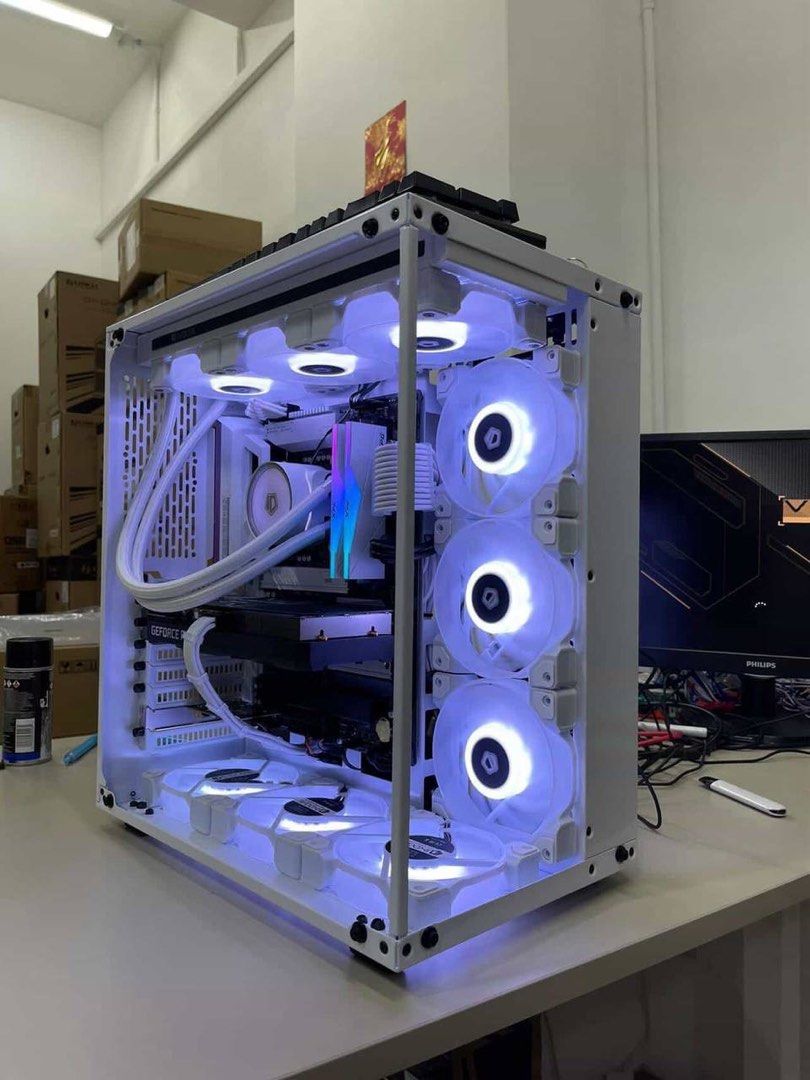 Custom White Gaming PC - RTX Graphics Card65605828082690110