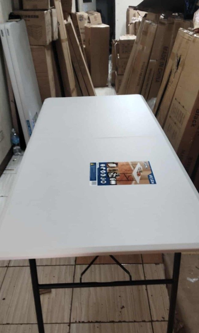 DIRECT BODEGA LIFETIME TABLE & CHAIRS (Category: Other Kitchenware & Tableware) located in Manila. Submitted by zainabonlineshop (Listing ID 1414465612, Image 1). Description: 💯 BRAND NEW 💯 BUDGET FRIENDLY 📣 AVAILABLE ON HAND 📣 DIRECT BODEGA ➡️ Open for direct pick-up ➡️ Delivery within the day ➡️ Delivery fee depends on customer location 💵 COD / COP / Gcash / Bank Transfer 📩 Direct message for faster transaction and other details!.