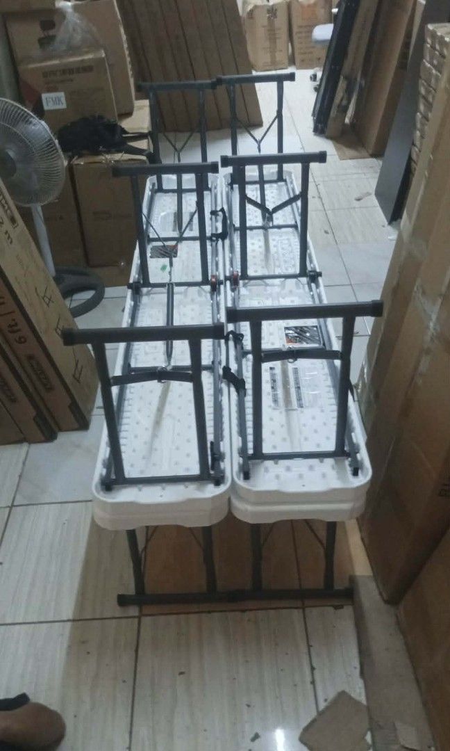 DIRECT BODEGA LIFETIME TABLE & CHAIRS (Category: Other Kitchenware & Tableware) located in Manila. Submitted by zainabonlineshop (Listing ID 1414465612, Image 3). Description: 💯 BRAND NEW 💯 BUDGET FRIENDLY 📣 AVAILABLE ON HAND 📣 DIRECT BODEGA ➡️ Open for direct pick-up ➡️ Delivery within the day ➡️ Delivery fee depends on customer location 💵 COD / COP / Gcash / Bank Transfer 📩 Direct message for faster transaction and other details!.