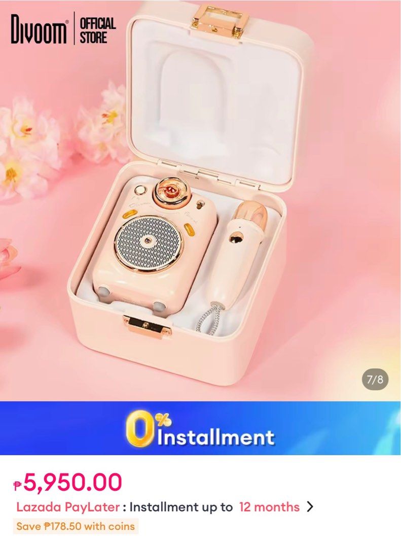 Divoom Fairy OK Bluetooth Speaker with Microphone Pink (Category: Microphones) located in Taguig. Submitted by Yukandfriends (Listing ID 1414512172, Image 3). Description: Can pass as brand new. .