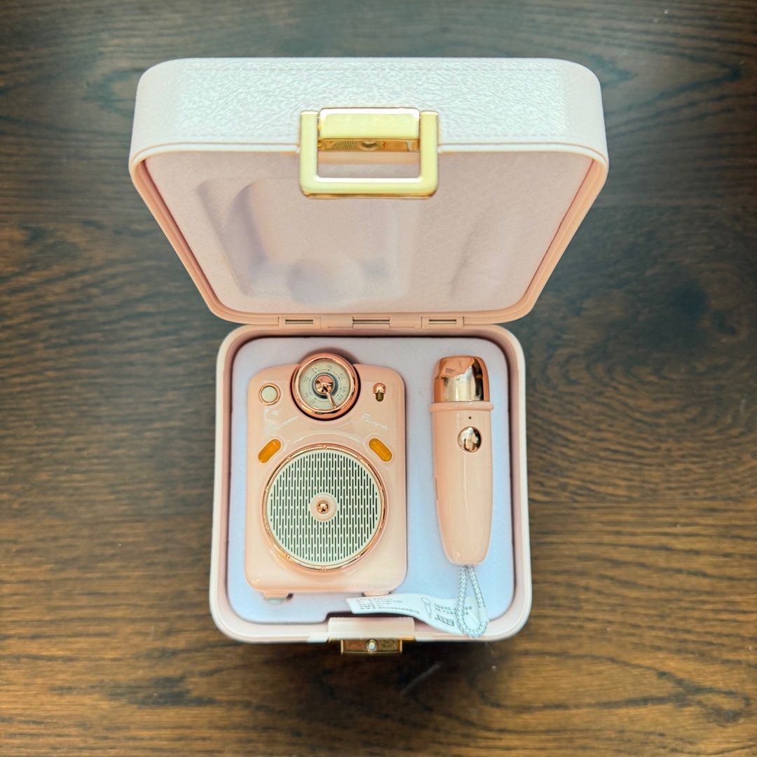 Divoom Fairy OK Bluetooth Speaker with Microphone Pink (Category: Microphones) located in Taguig. Submitted by Yukandfriends (Listing ID 1414512172, Image 1). Description: Can pass as brand new. .