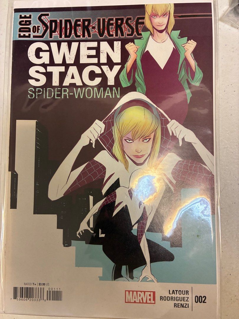 Edge of Spider-Verse #2 Facsimile Edition (Category: Comics & Manga) located in General Mariano Alvarez. Submitted by spiderwebs3 (Listing ID 1414494272, Image 1). Description: Facsimile Edition Spider-Gwen First Appearance .