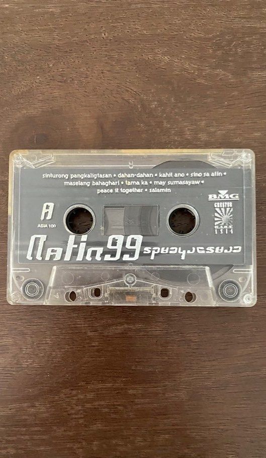 Eraserheads Natin99 Cassette Tape (Category: CDs & DVDs) located in Quezon City. Submitted by ccr26 (Listing ID 1414463778, Image 1). Description: As is, working No case, tape only.