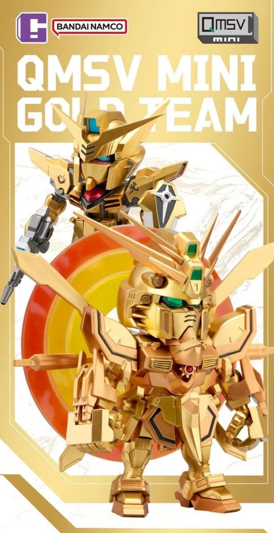 [Free Delivery] QMSV Mini: Gold Team Gundam Series - Blind Box ...