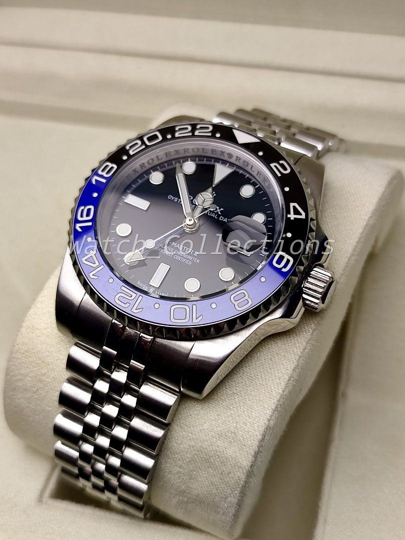 GMT-Master II "Batgirl" - Mid-tier (Category: Luxury Watches) located in Paranaque City. Submitted by watch_collections_22 (Listing ID 1414347863, Image 3). Description: Send a DM for inquiries 📩.