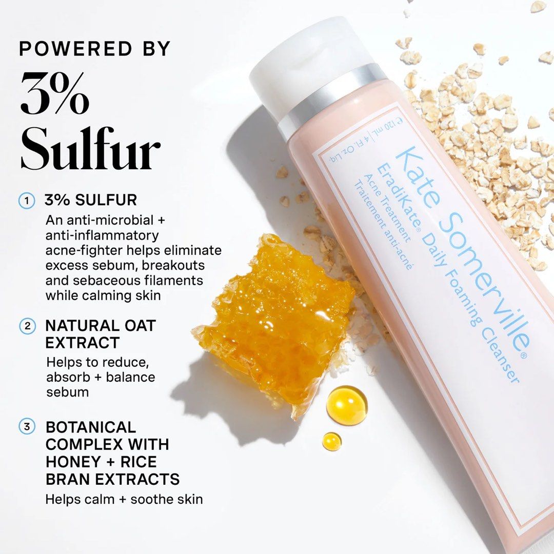 Kate Somerville EradiKate Daily Foaming Cleanser (Category: Face Care) located in Manila. Submitted by yotesdg (Listing ID 1414584908, Image 3). Description: Also have an extra one with 85% left. Selling for P2000.00 only.