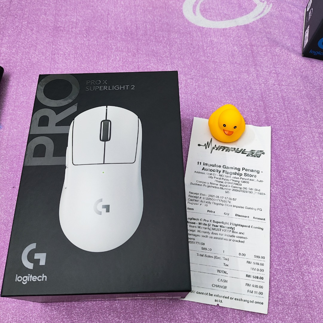 Logitech G Pro X Superlight 2 Lightspeed Gaming Mouse [RMA Unit ...