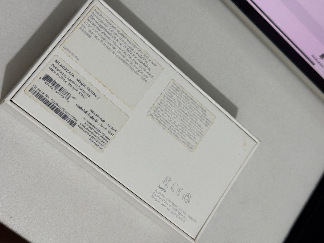 Magic Mouse 2 (Category: Mouse & Mousepads) located in Manila. Submitted by xiunilo888 (Listing ID 1414610147, Image 3). Description: Apple Magic Mouse 2, Slightly negotiable.