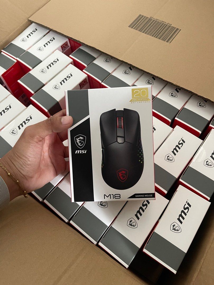 MSI M18 Gaming Mouse (Category: Mouse & Mousepads) located in Manila. Submitted by athenadomz53077 (Listing ID 1414563430, Image 1). Description: .